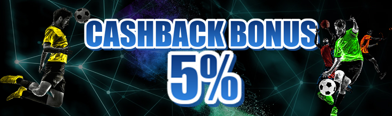 Bonus Cashback Sportbooks 5%